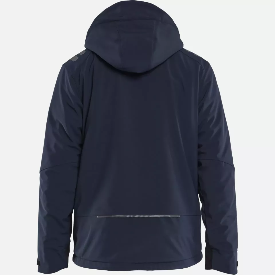 Blaklader 475025138699, Softshell Winter Jacket Lightly Lined, Dark Navy/Black, image 4, gallery thumbnail