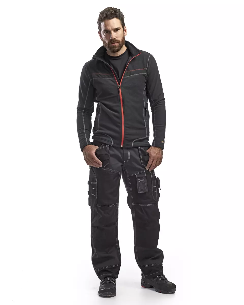 Blaklader 150013809900, Craftsman Work Trousers, Black, image 6, gallery thumbnail