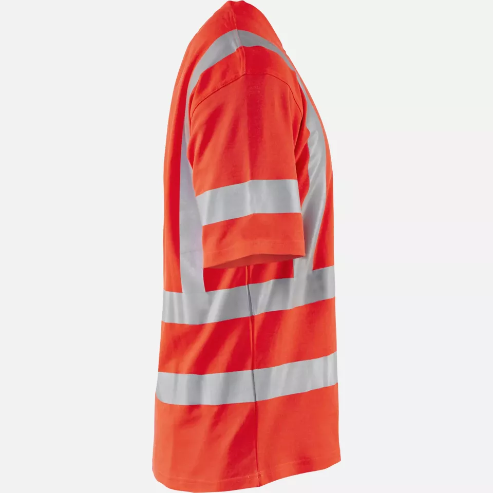 Blaklader 338010705500, High Vis UV Protection T-Shirt, Red, image 2, gallery thumbnail