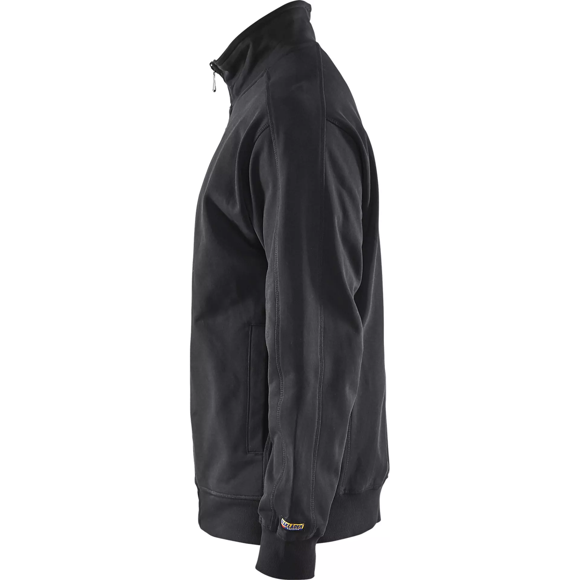 Blåkläder 334910489900, Zip Sweatshirt, Black, image 3