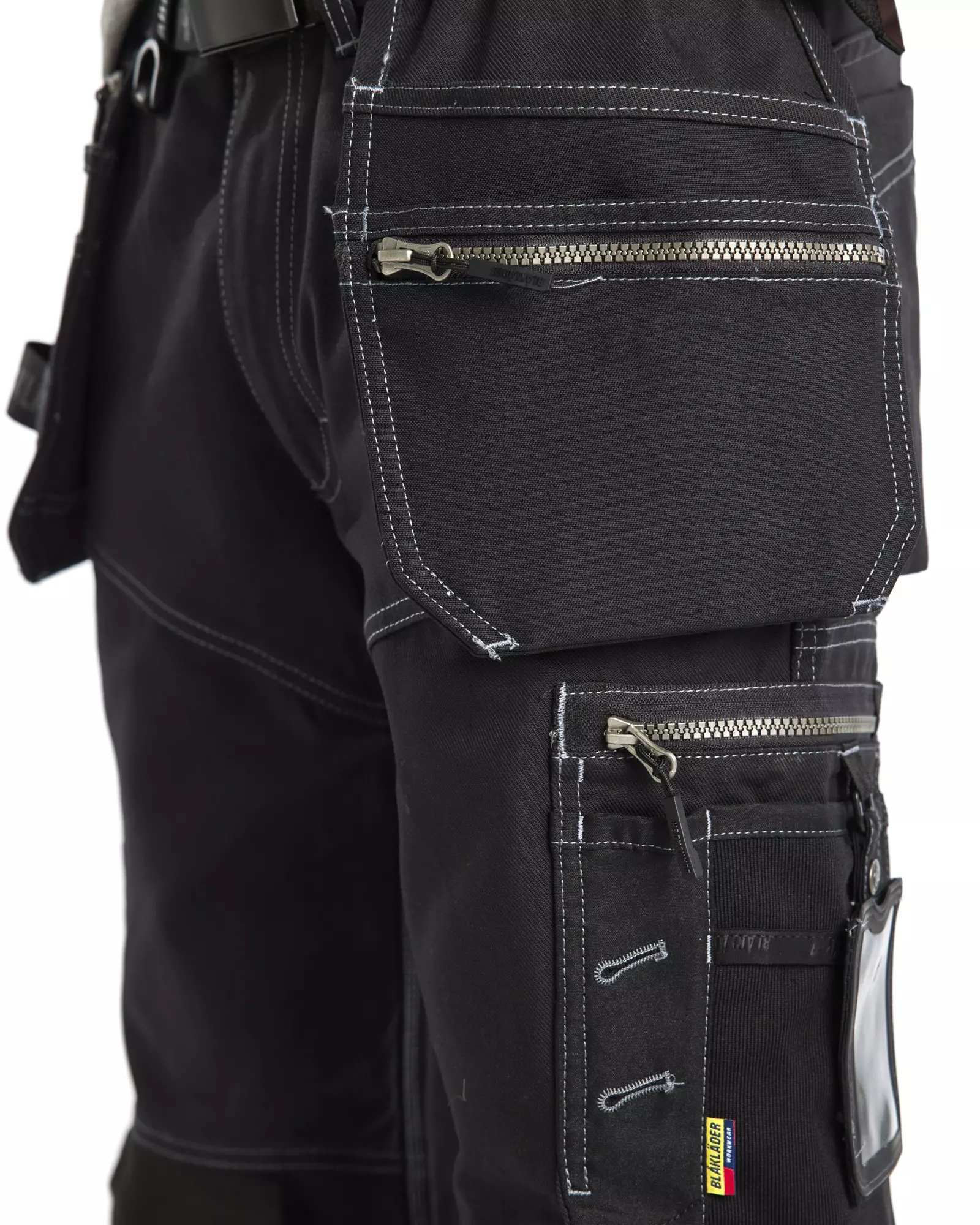 Blaklader 179013709900, Stretch Craftsman Work Trousers, Black, image 6