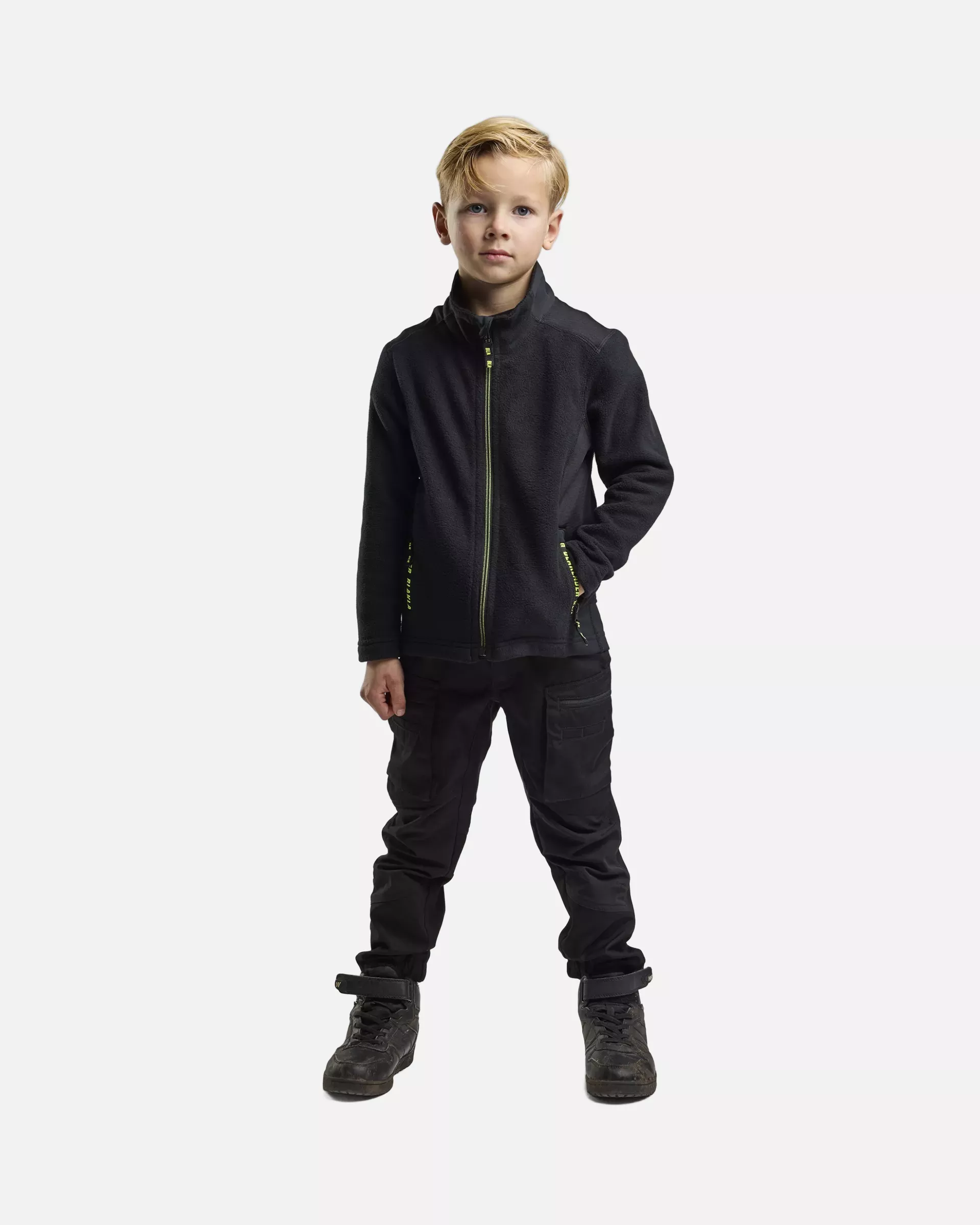 Blaklader 522018459900, Kids Work Trousers Stretch, Black, image 4