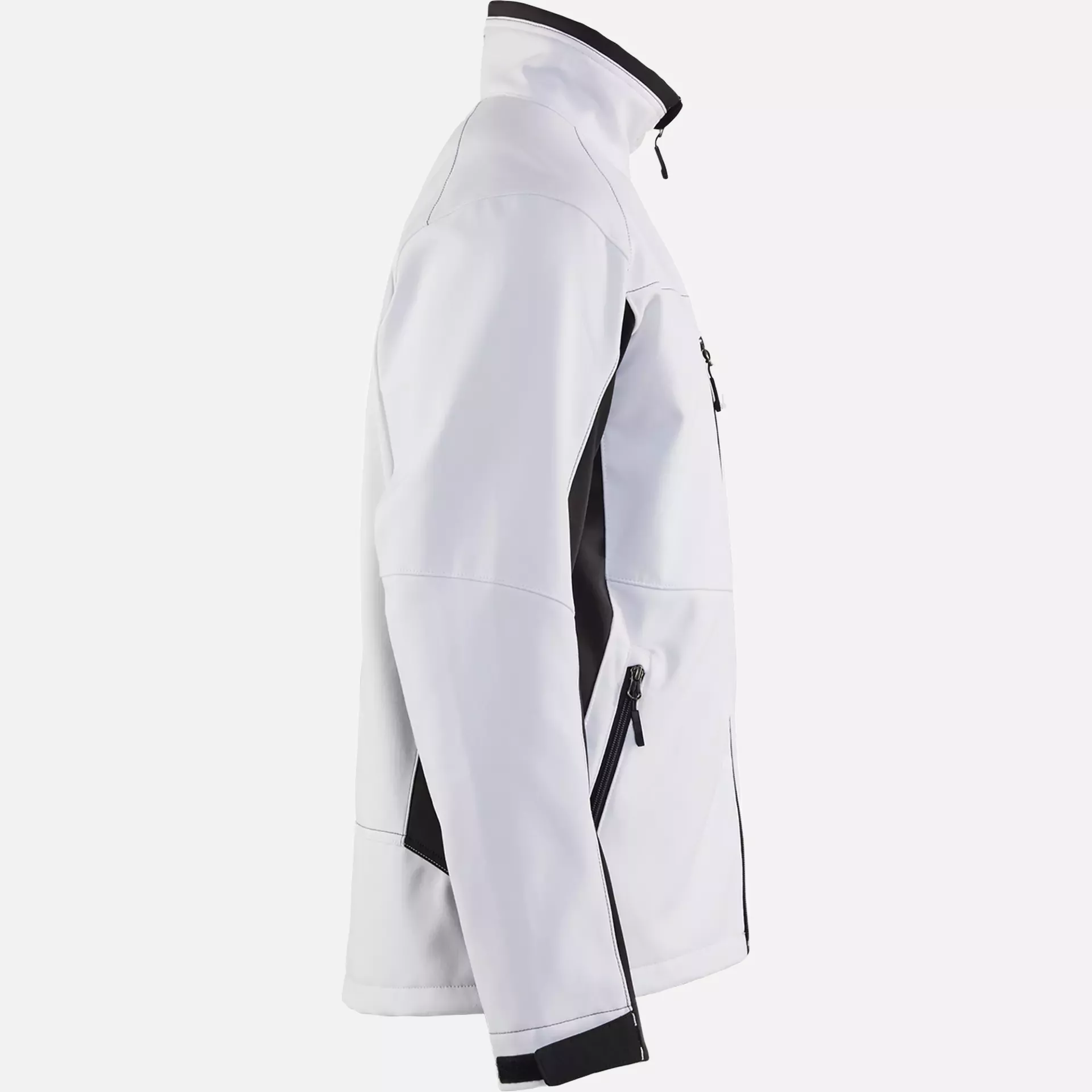 Blaklader 495025161098, Softshell Jacket, White/Dark Grey, image 2