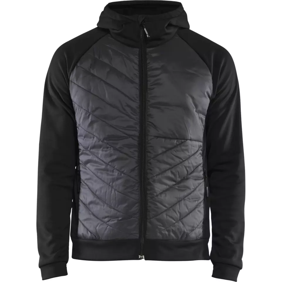 Blaklader 346325269998, Hybrid Sweatshirt, Black/Dark Grey, image 1, gallery thumbnail