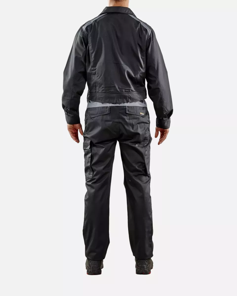 Blaklader 605418009994, Industry Coverall, Black/Grey, image 5, gallery thumbnail
