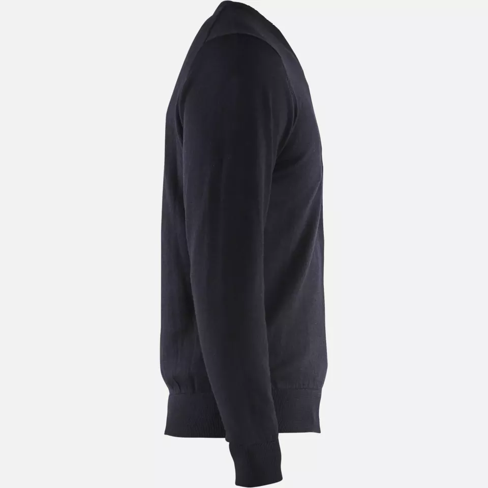 Blaklader 359021228600, Gestrickter Pullover, Dunkel Marineblau, image 2, gallery thumbnail