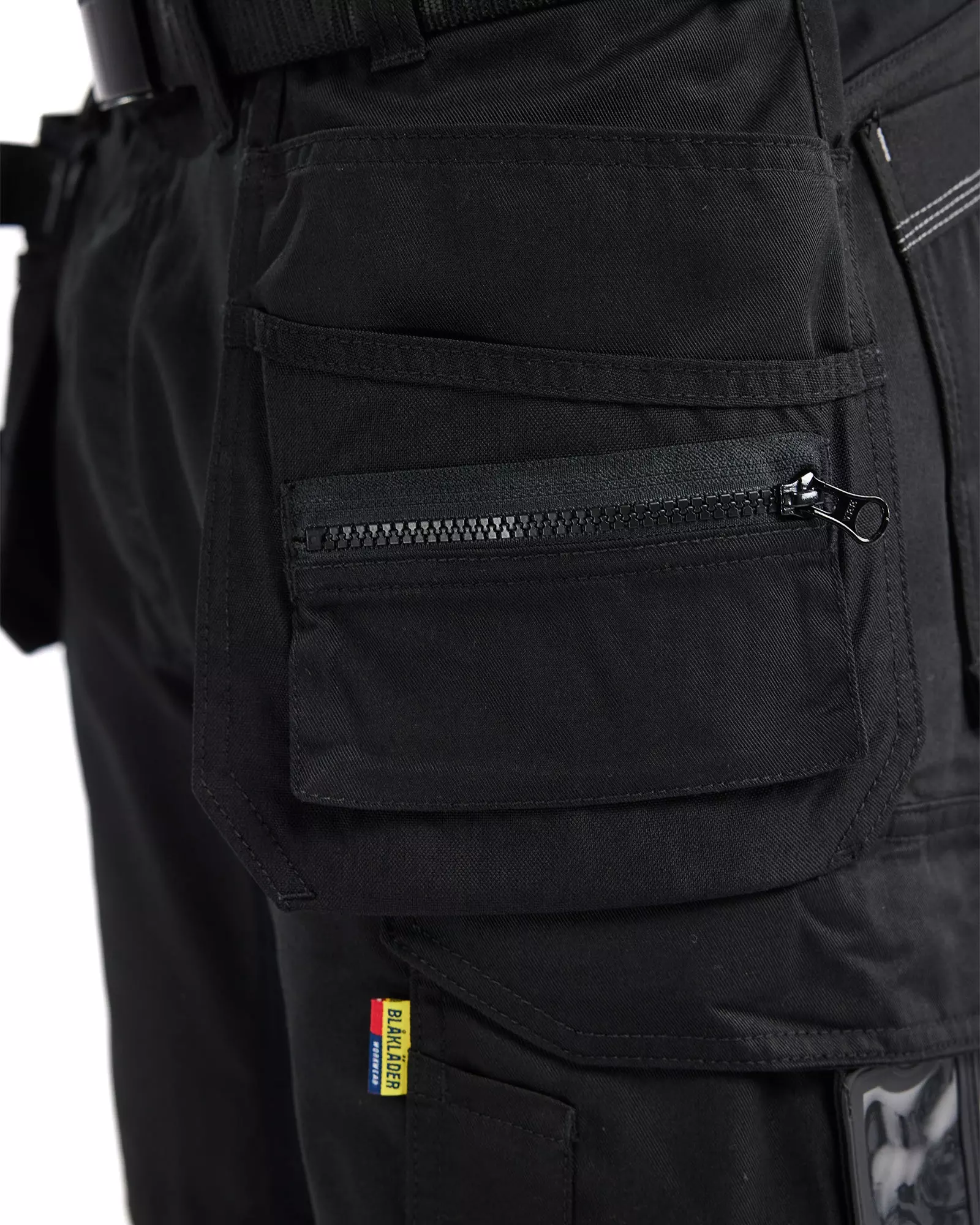 Blaklader 175218329900, Stretch Craftsman Shorts, Black, image 6