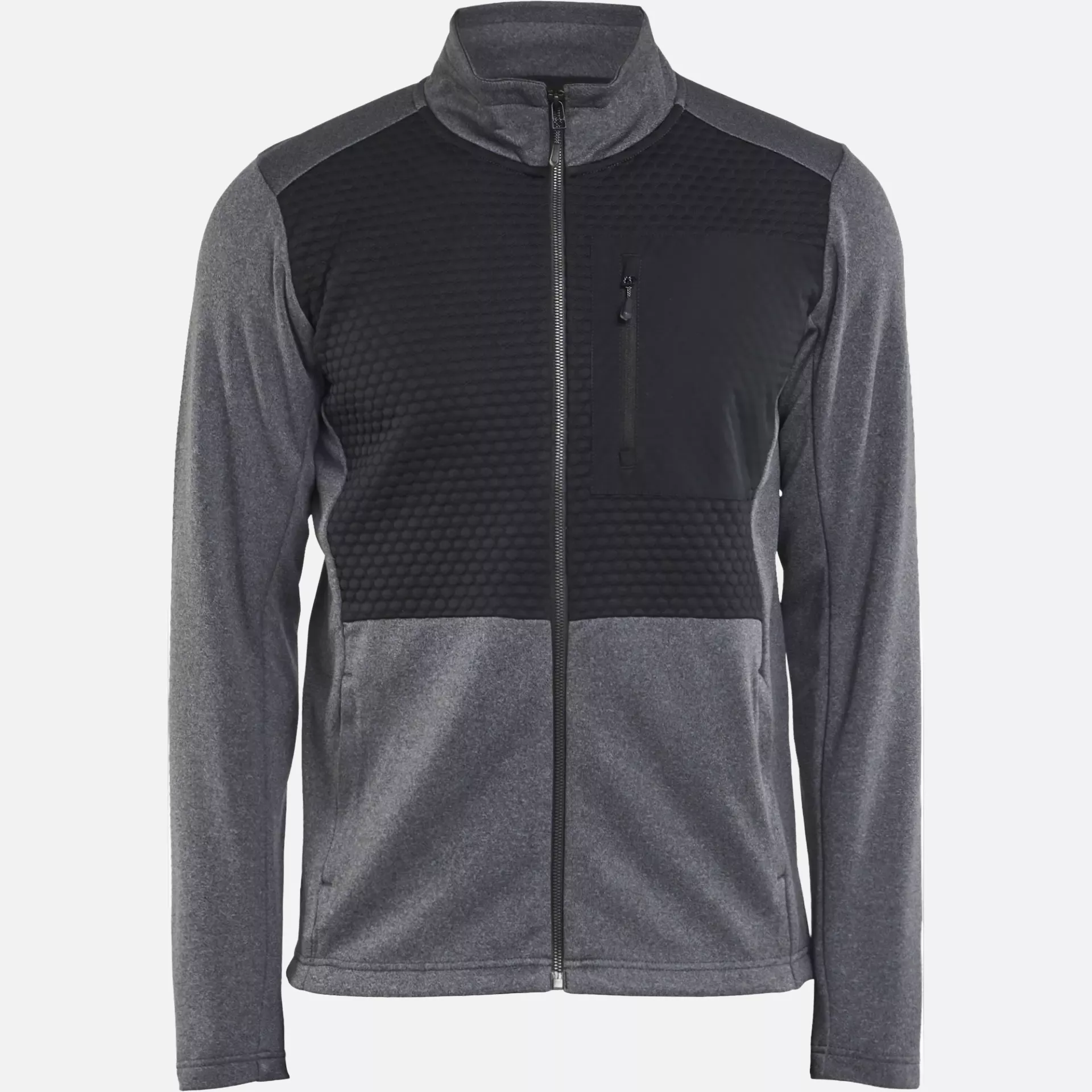 Blaklader 354825339991, Full Zip Sweatshirt, Black Melange, image 1