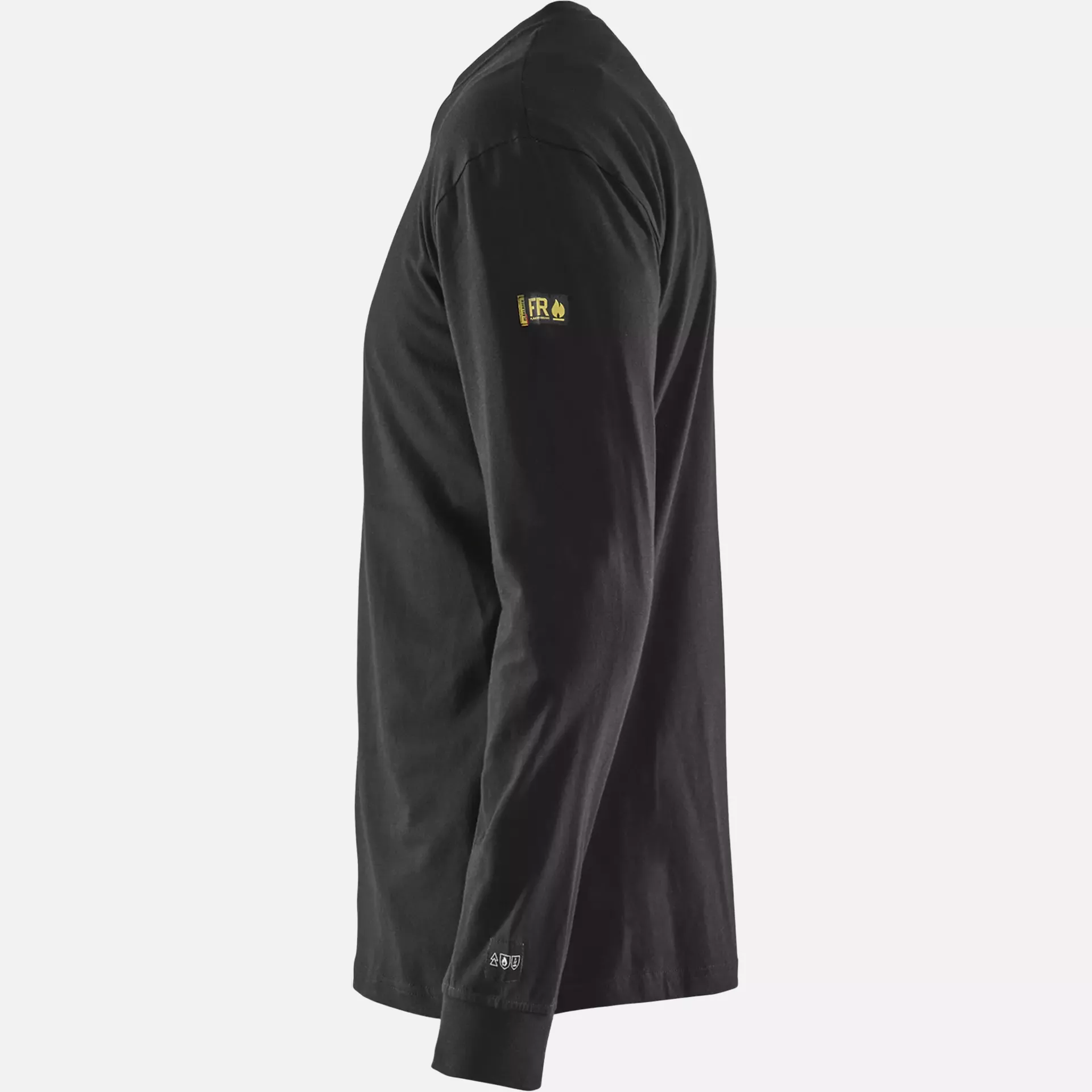 Blaklader 348317379900, Flame Resistant Long Sleeve Shirt, Black, image 3