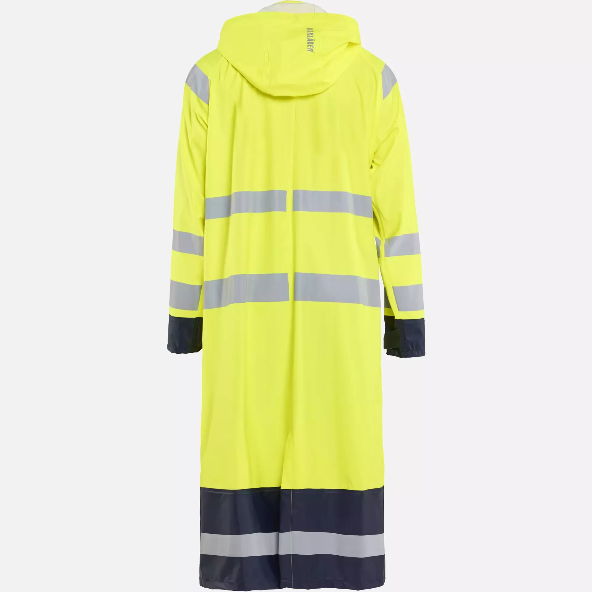 Blaklader 432520003389, High Vis Raincoat, Yellow/Navy, image 4