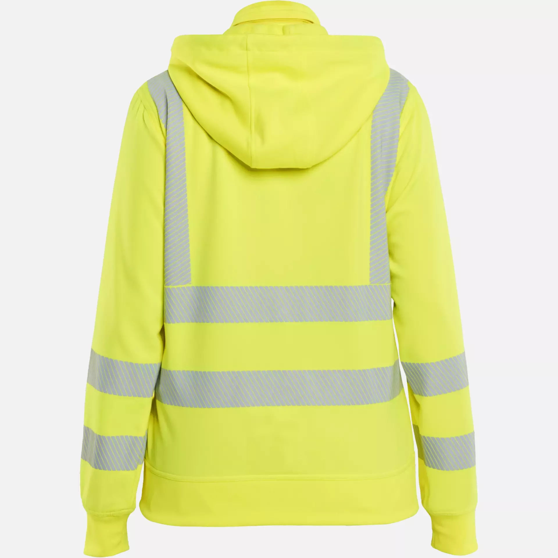 Blaklader 357425383300, High Vis Damen Sweatshirt mit abnehmbarer Kapuze, Gelb, image 3