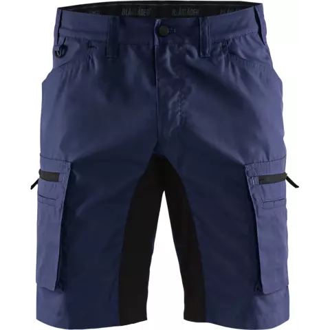 Blaklader Stretch Shorts, Navy/Black