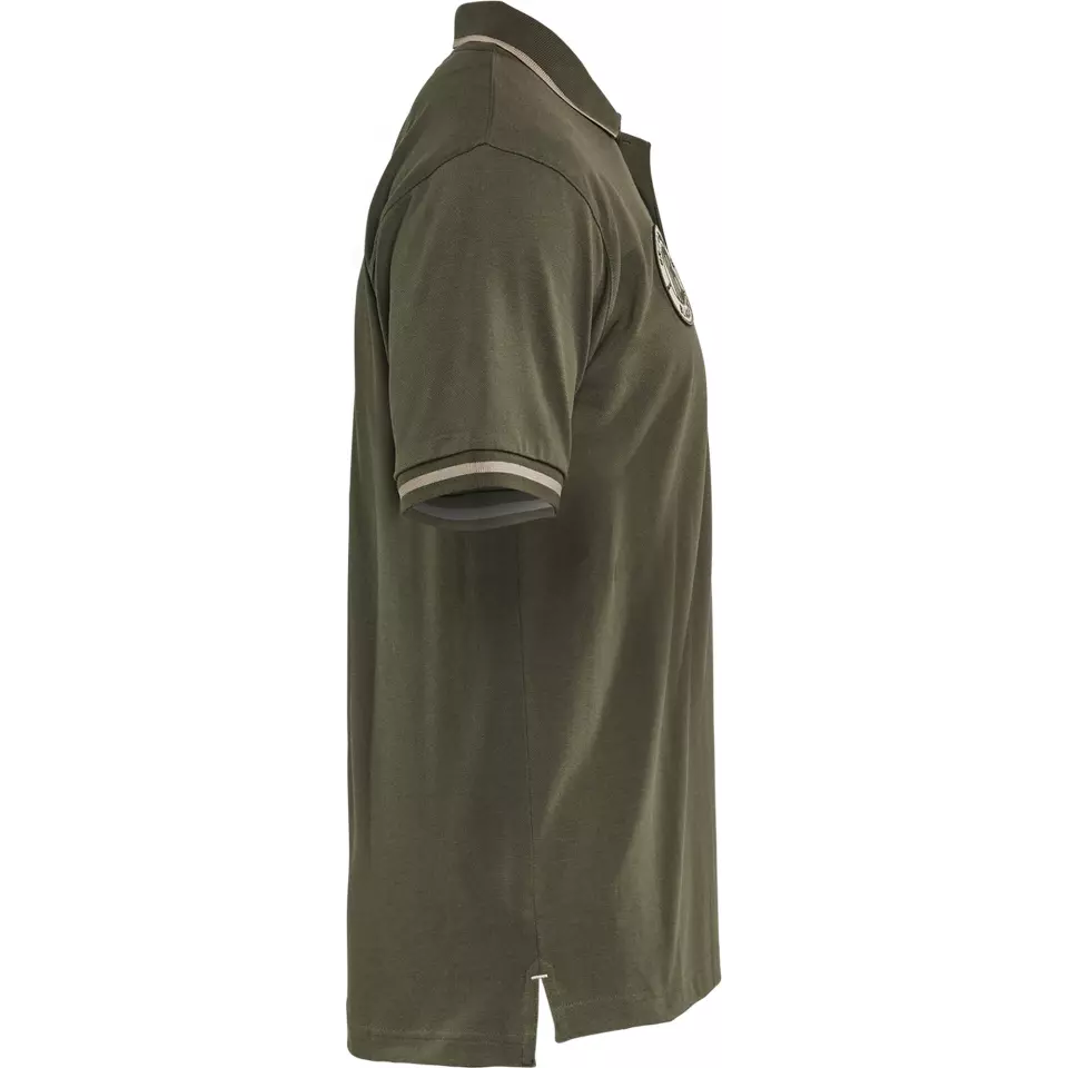 Blåkläder 940210504209, Grit and Grind Polo Shirt, Waldgrün, image 2, gallery thumbnail