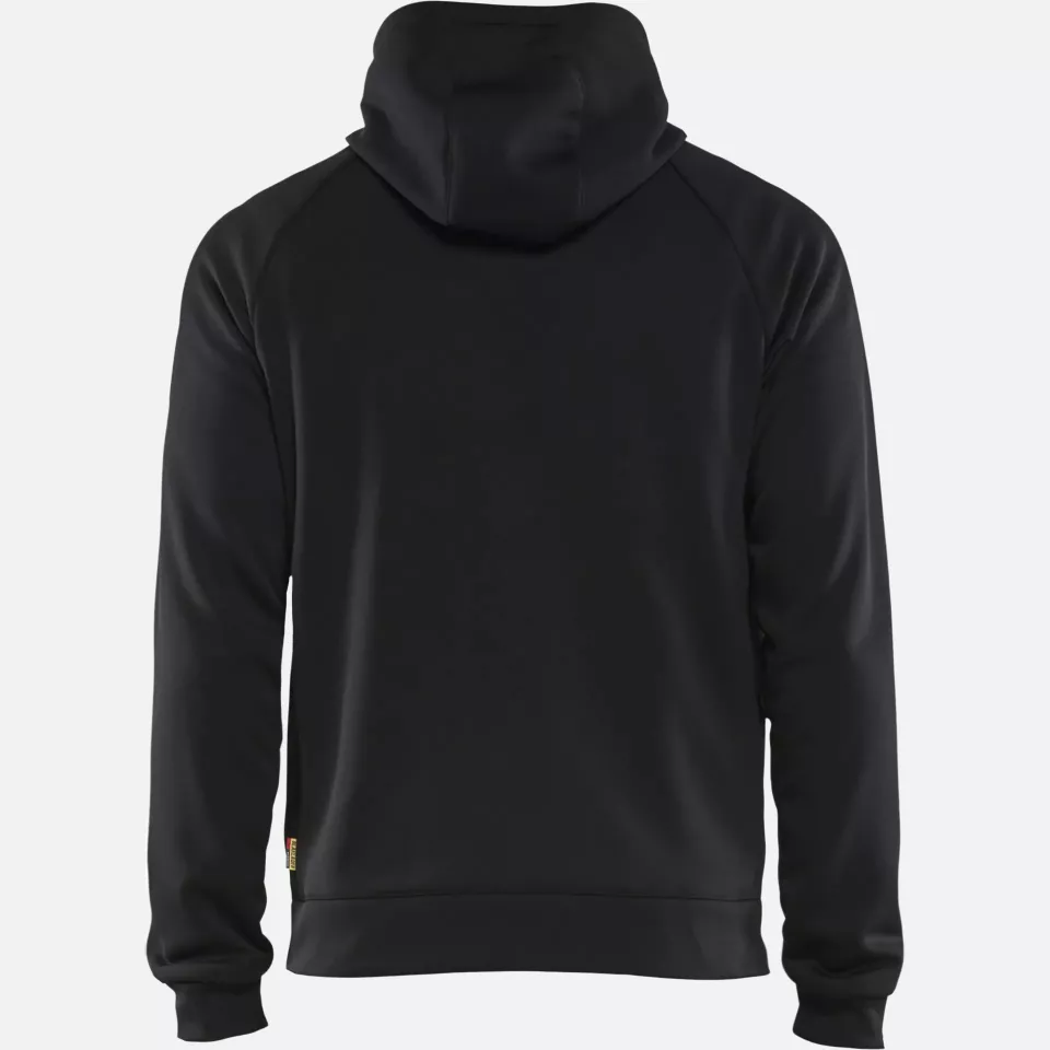 Blaklader 346325269956, Hybrid Sweatshirt, Black/Red, image 4, gallery thumbnail