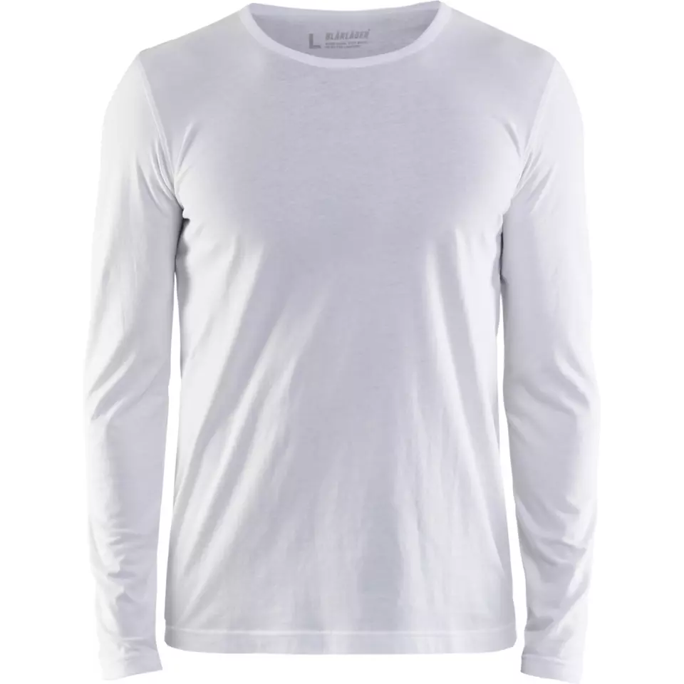 Blaklader 350010421000, Long Sleeve T-Shirt, White, image 1, gallery thumbnail