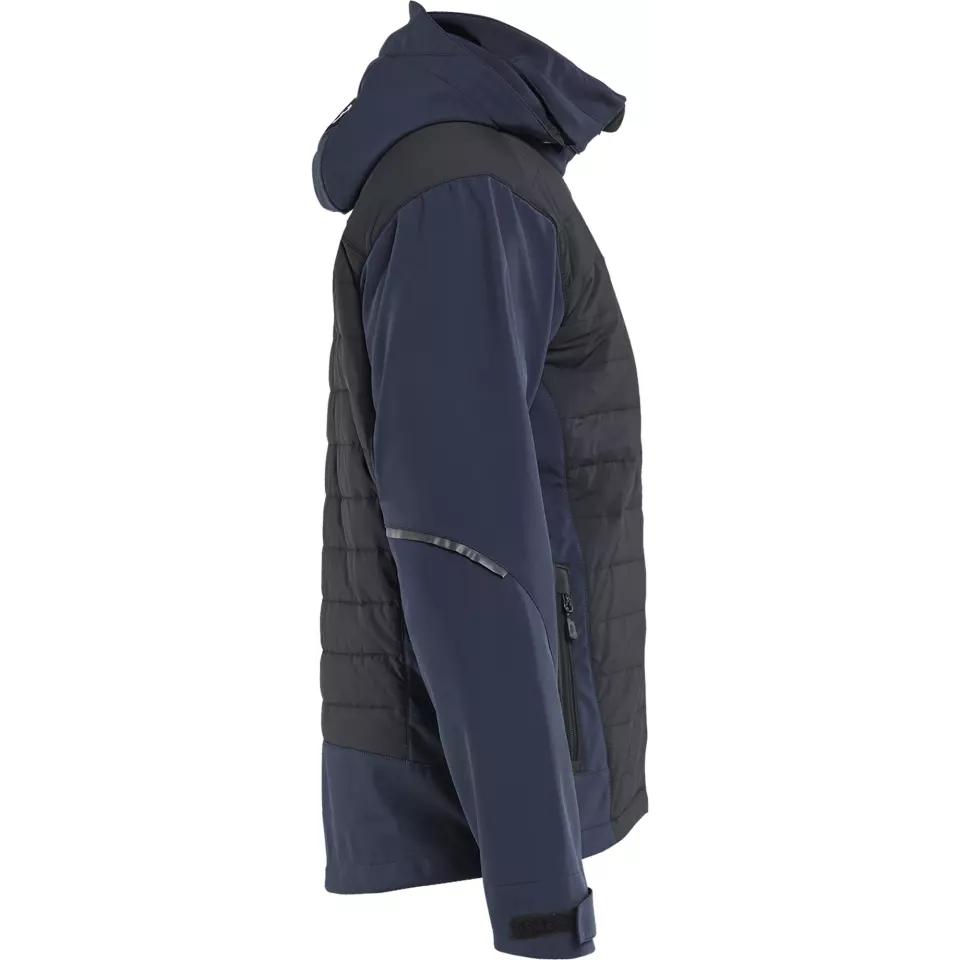 Blåkläder 474325138699, Hybrid Jacket, Dark Navy Blue/Black, image 2, gallery thumbnail