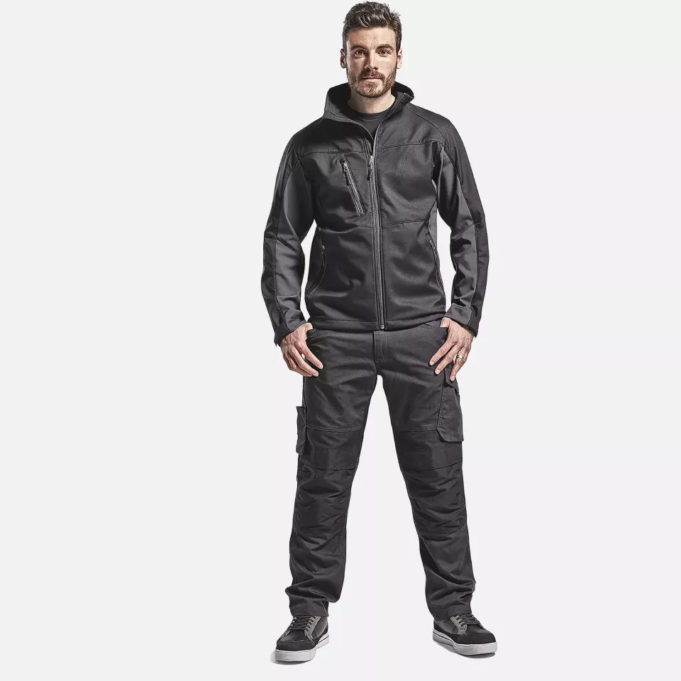 Blaklader 149513309998, Stretch Work Trousers, Black/Dark Grey, image 5, gallery thumbnail