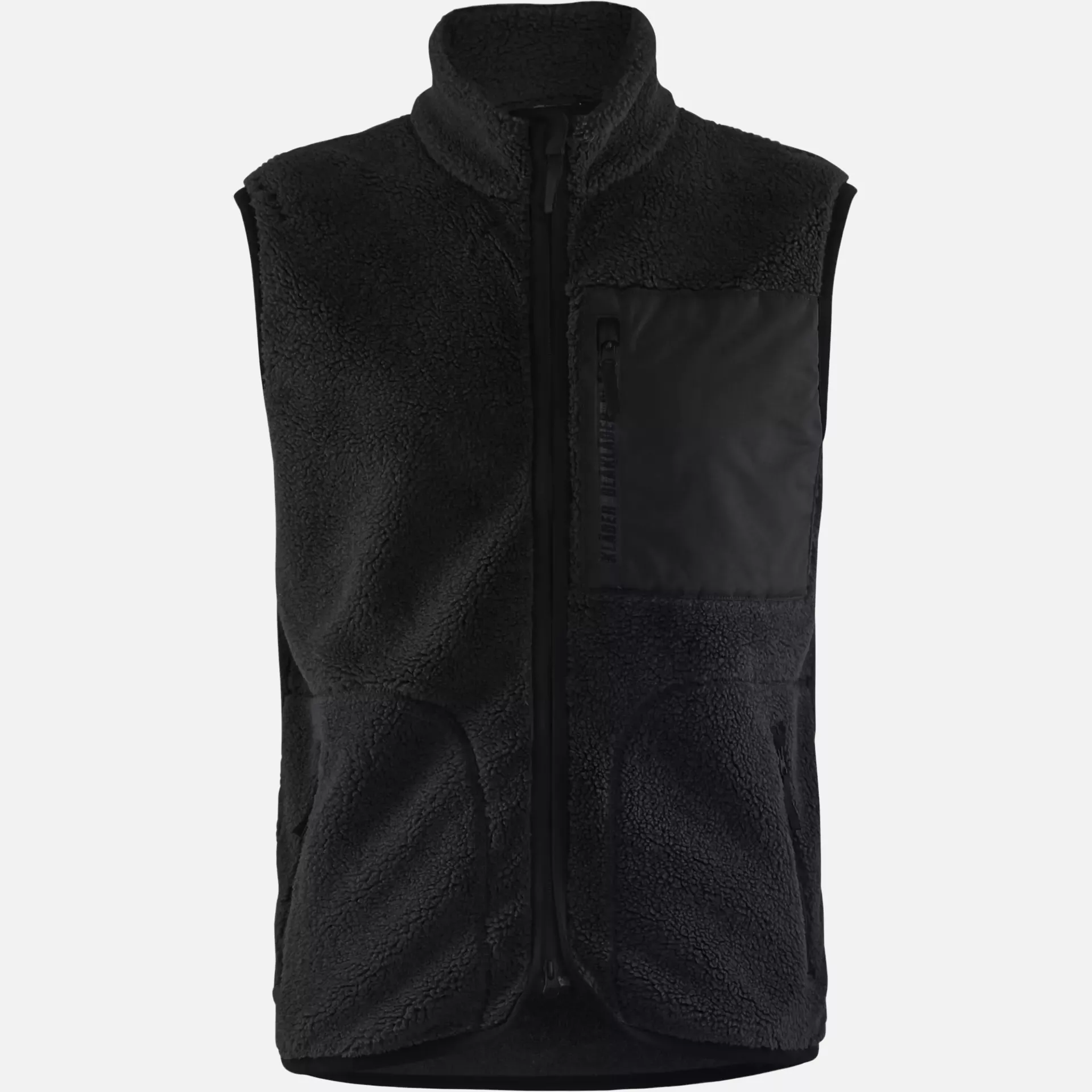 Blaklader 382029559900, Pile Vest, Black, image 1