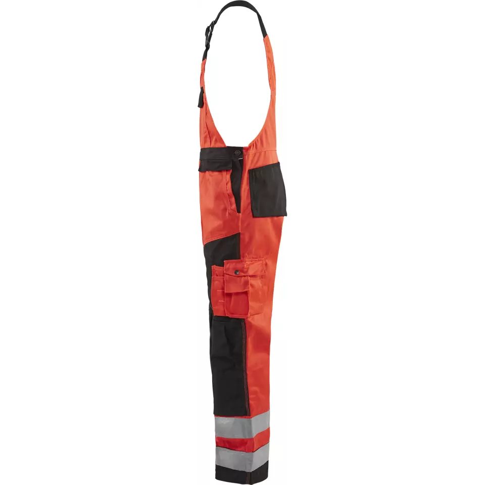 Blåkläder 266018115599, High Vis Latzhose, Rot/Schwarz, image 3, gallery thumbnail