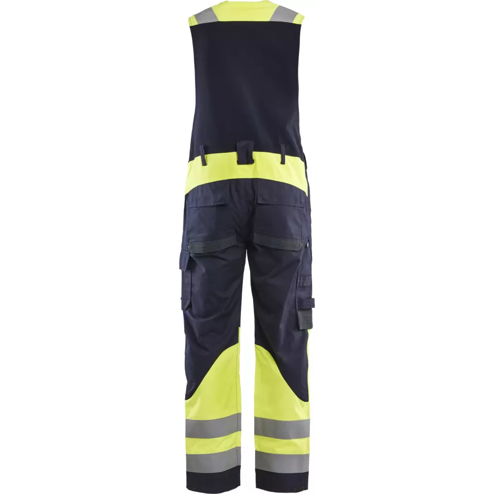 Blaklader 288715128933, Ärmelloser Overall, Marineblau/ Gelb, image 4, gallery thumbnail