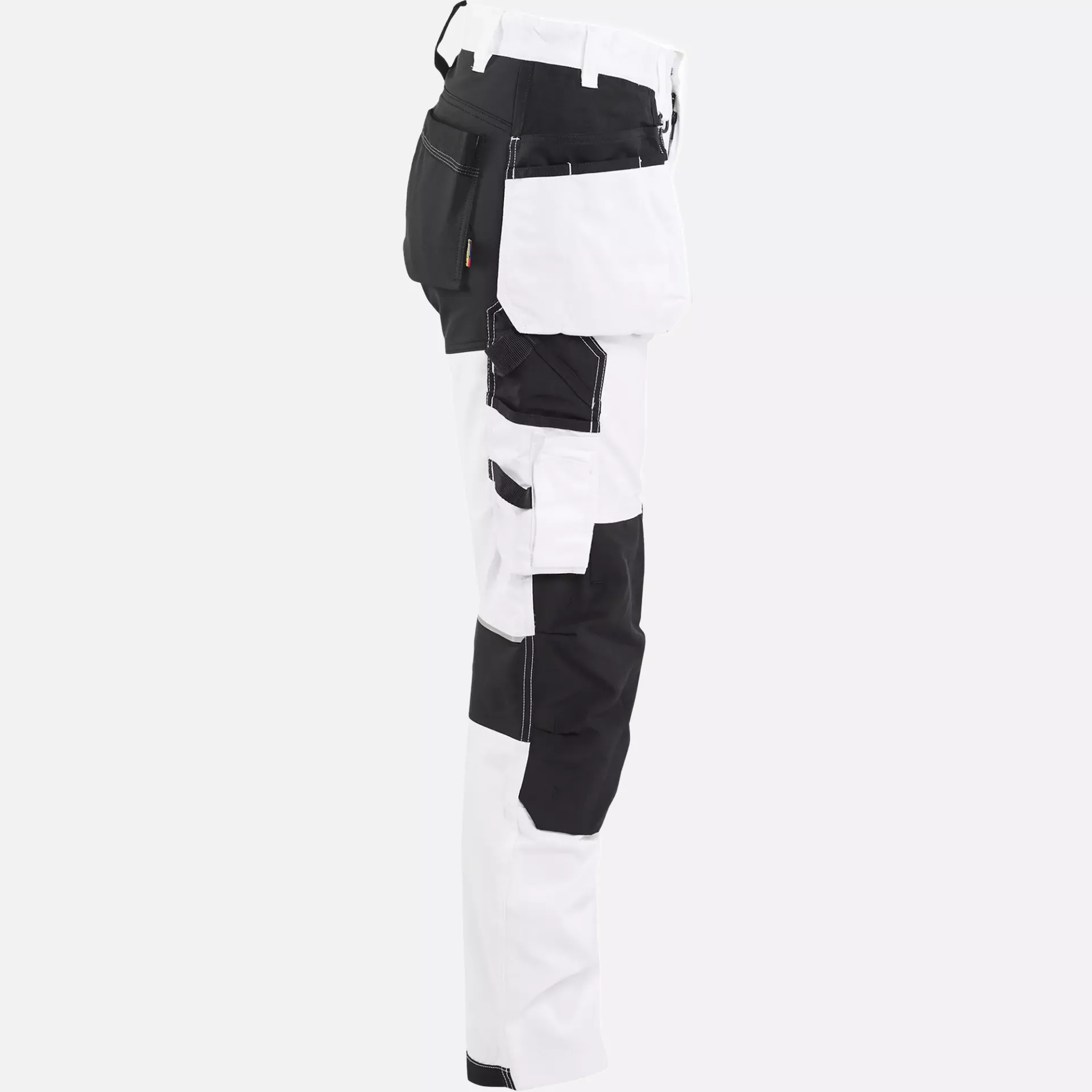 Blaklader 723218321099, Ladies Stretch Painter Trousers, White/Black, image 2