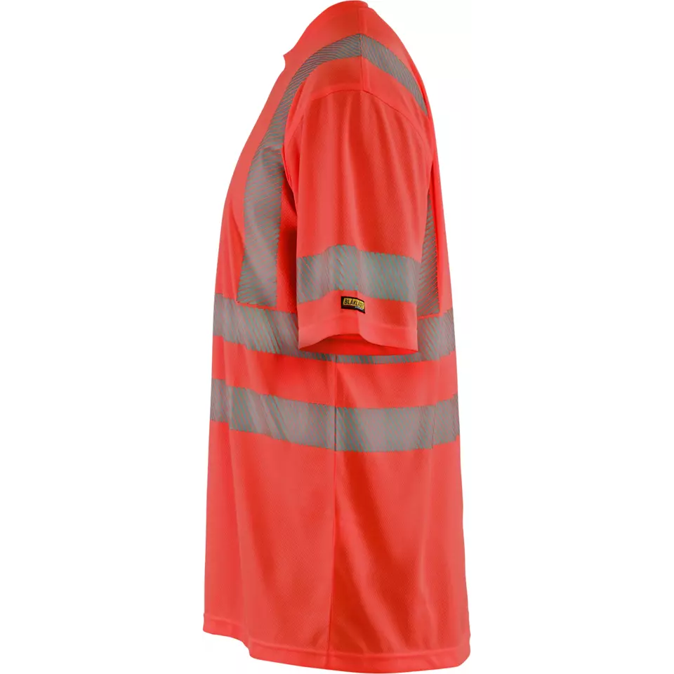 Blaklader 342010135500, High Vis UV Protection T-Shirt, Red, image 3, gallery thumbnail