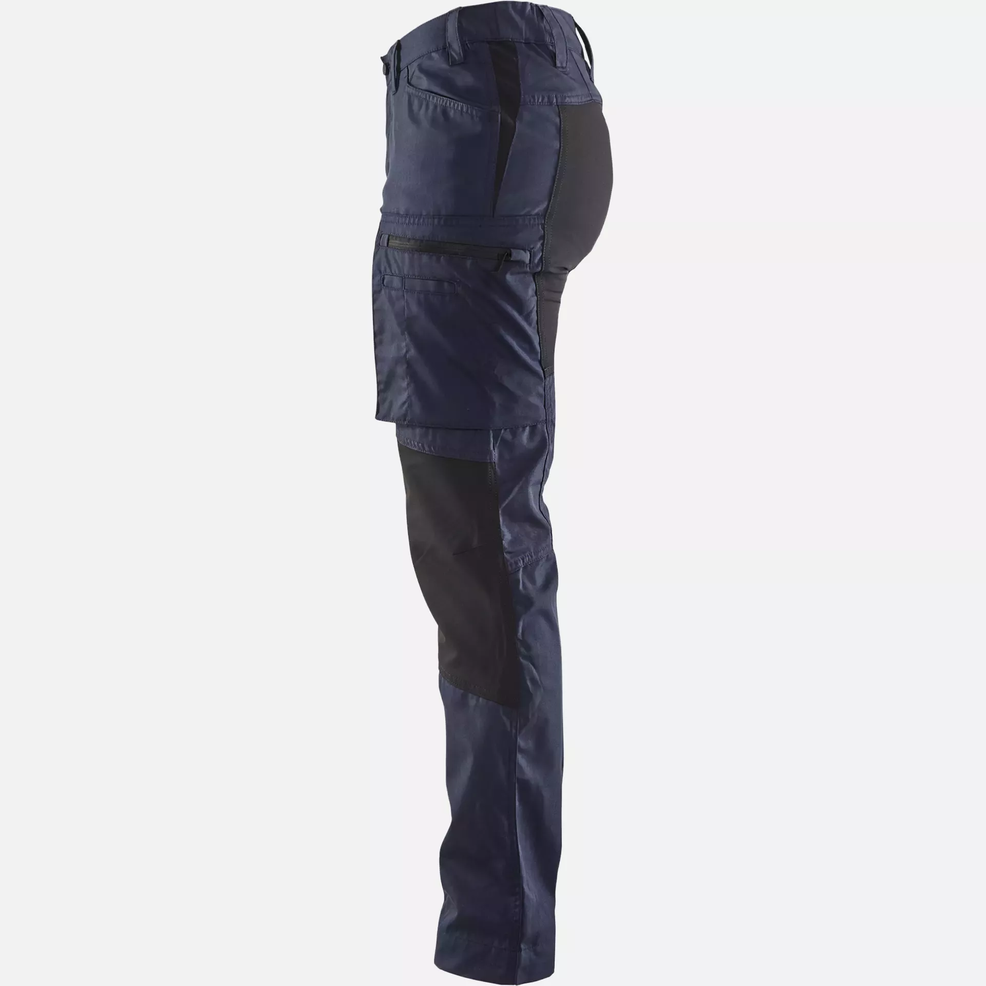 Blaklader 715918458699, Ladies Stretch Work Trousers, Dark Navy/Black, image 3
