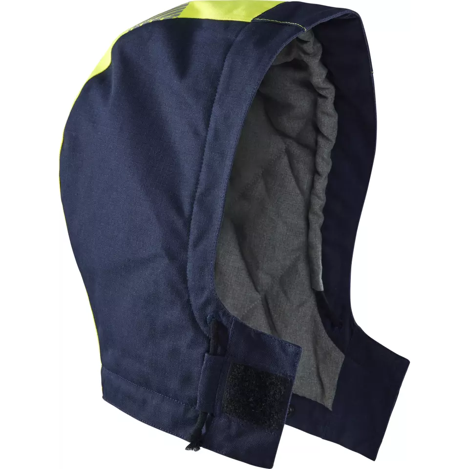 Blåkläder 216715348933, Multinorm Winter Hood, Navy Blue/Yellow, image 1, gallery thumbnail