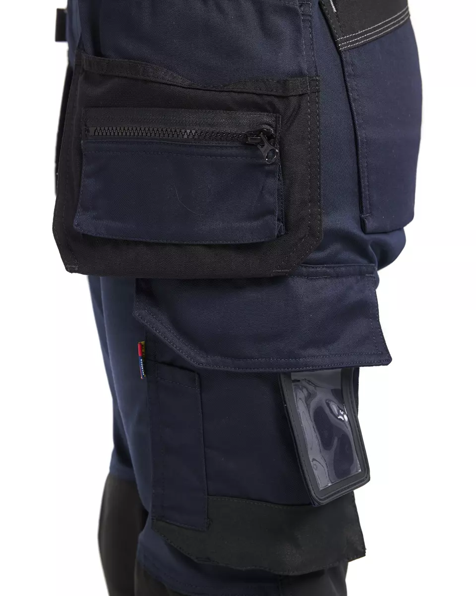 Blaklader 713218328600, Damen Stretch Handwerker Arbeitshose, Dunkel Marineblau, image 6, gallery thumbnail