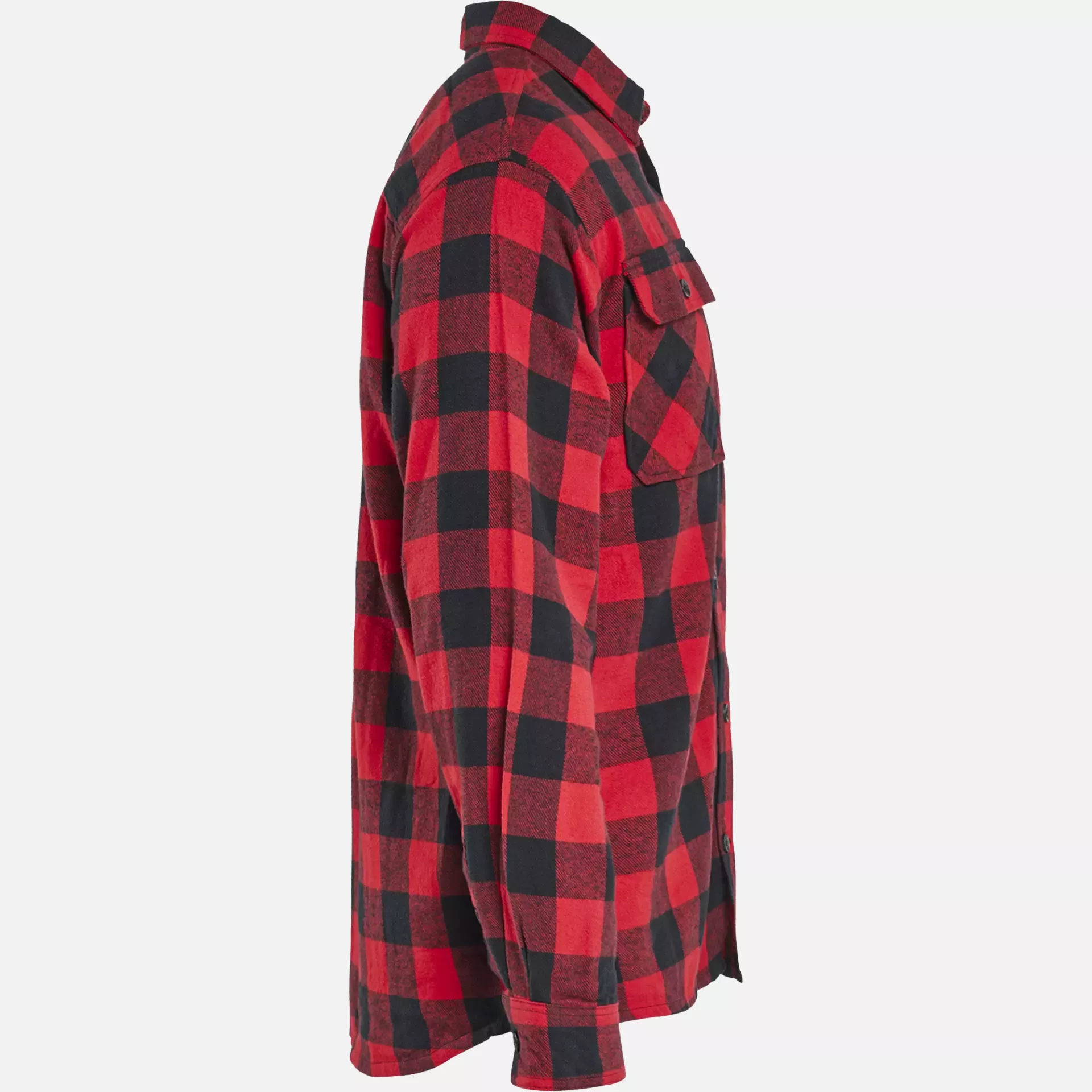 Blaklader 328811685699, Flannel Shirt, Red/Black, image 2