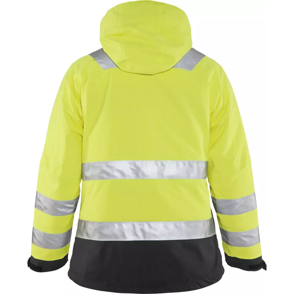 Blaklader 487219873399, High Vis Ladies Winter Jacket, Yellow/Black, image 4, gallery thumbnail