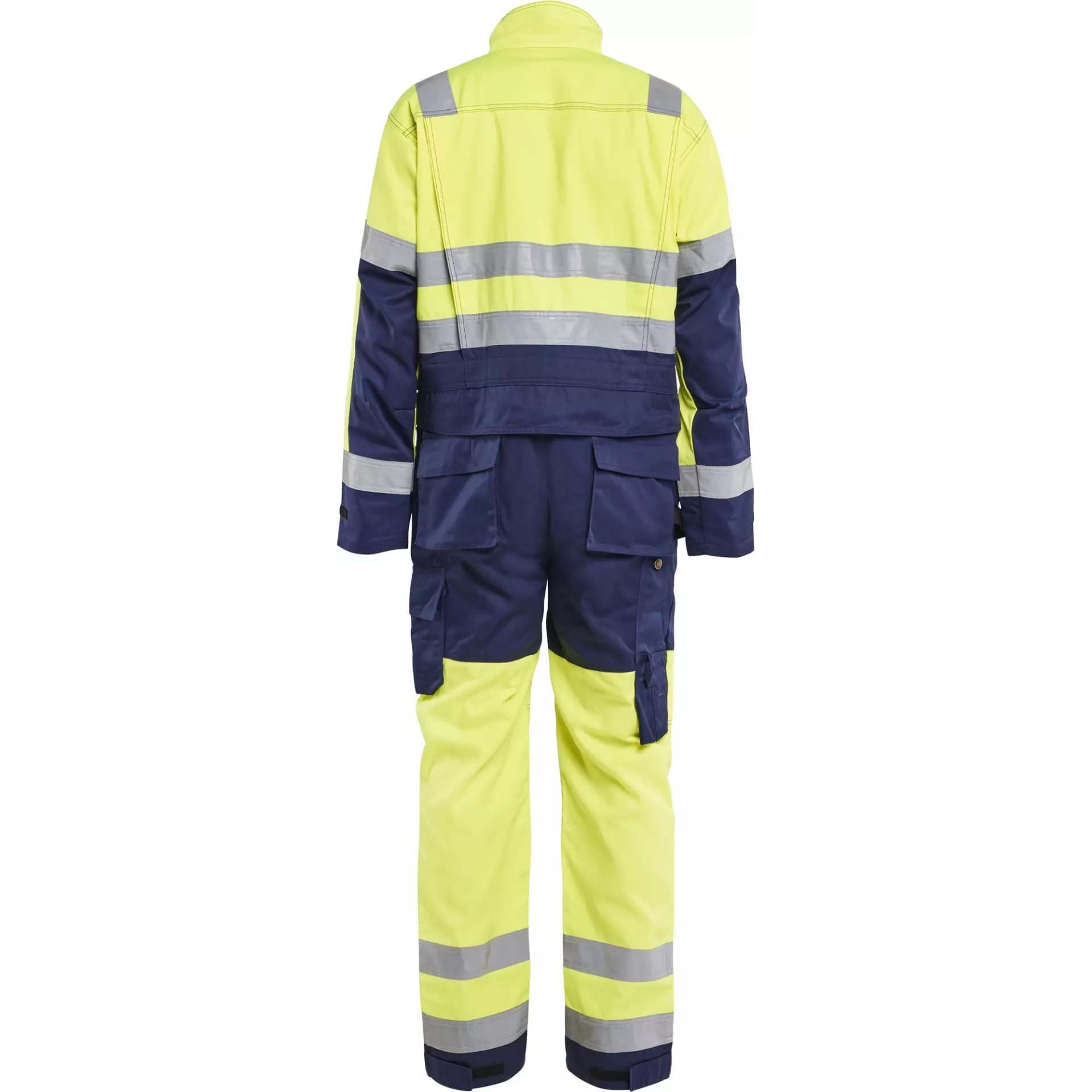 Blaklader 637318043389, Hi-Vis Coverall, Yellow/Navy, image 4