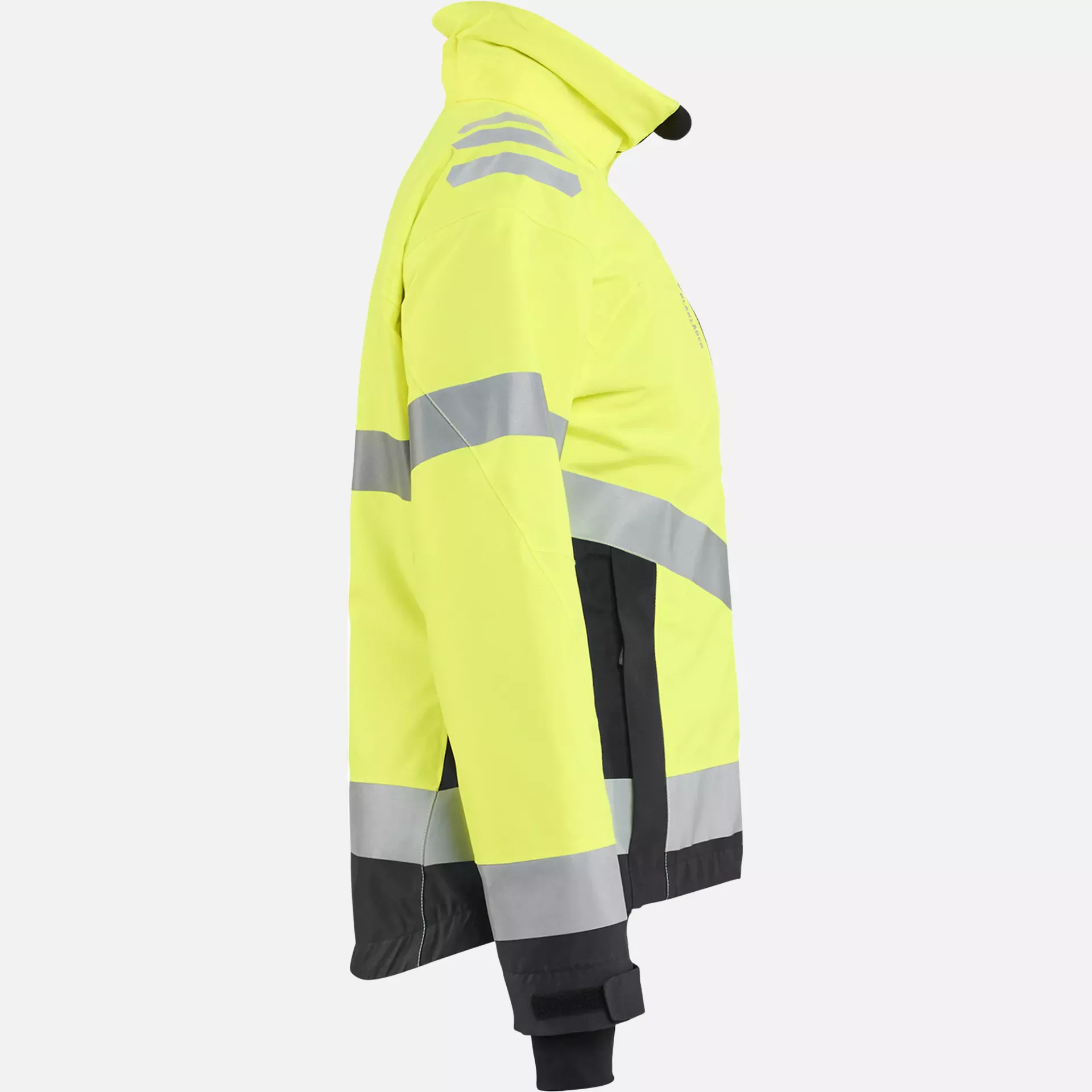 Blaklader 476219773399, Women's High Vis Winter Jacket Lightly Lined, High Vis Yellow/Black, image 2