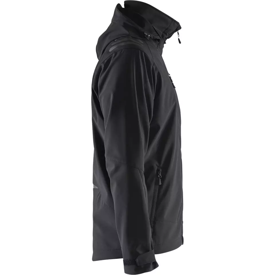 Blåkläder 474925139999, Softshell Jacke, Schwarz/Schwarz, image 2, gallery thumbnail