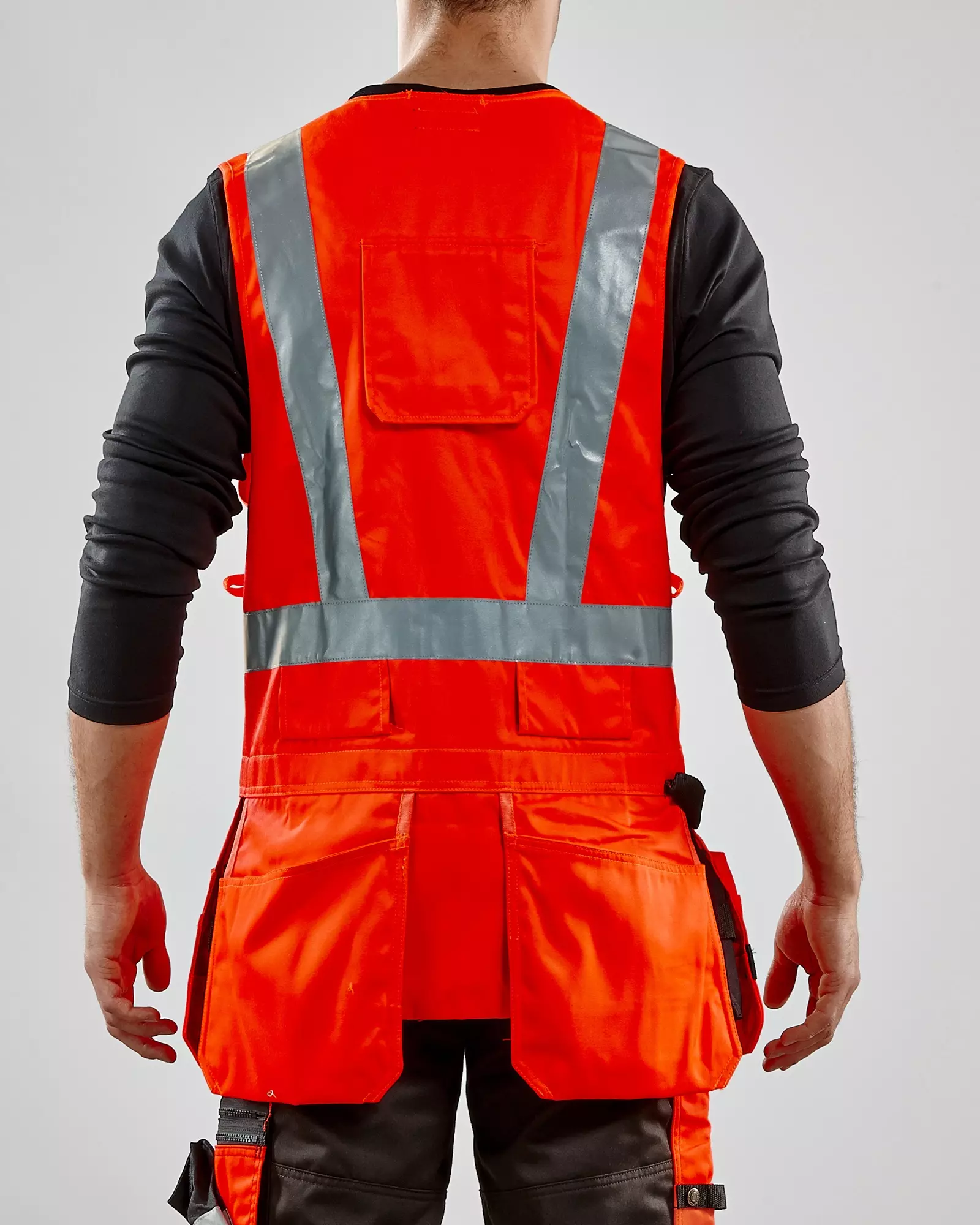 Blåkläder 302718045500, High Vis Vest, Red, image 5