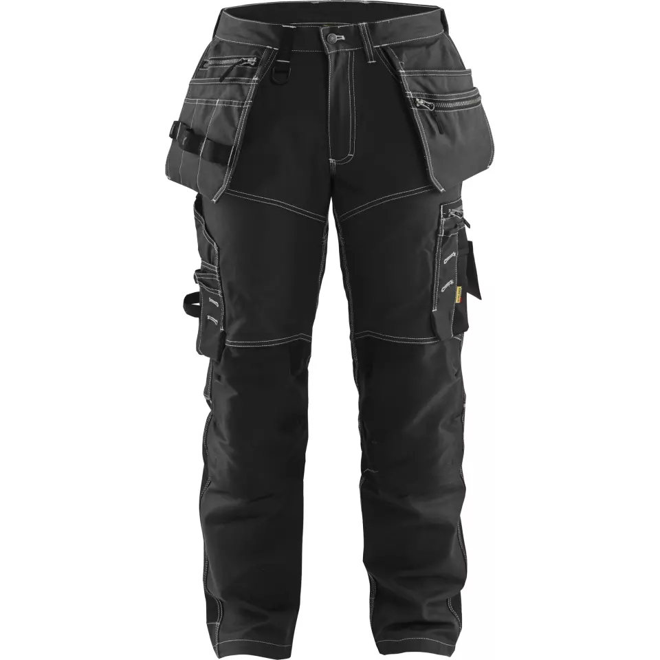 Blaklader 179013709900, Stretch Craftsman Work Trousers, Black