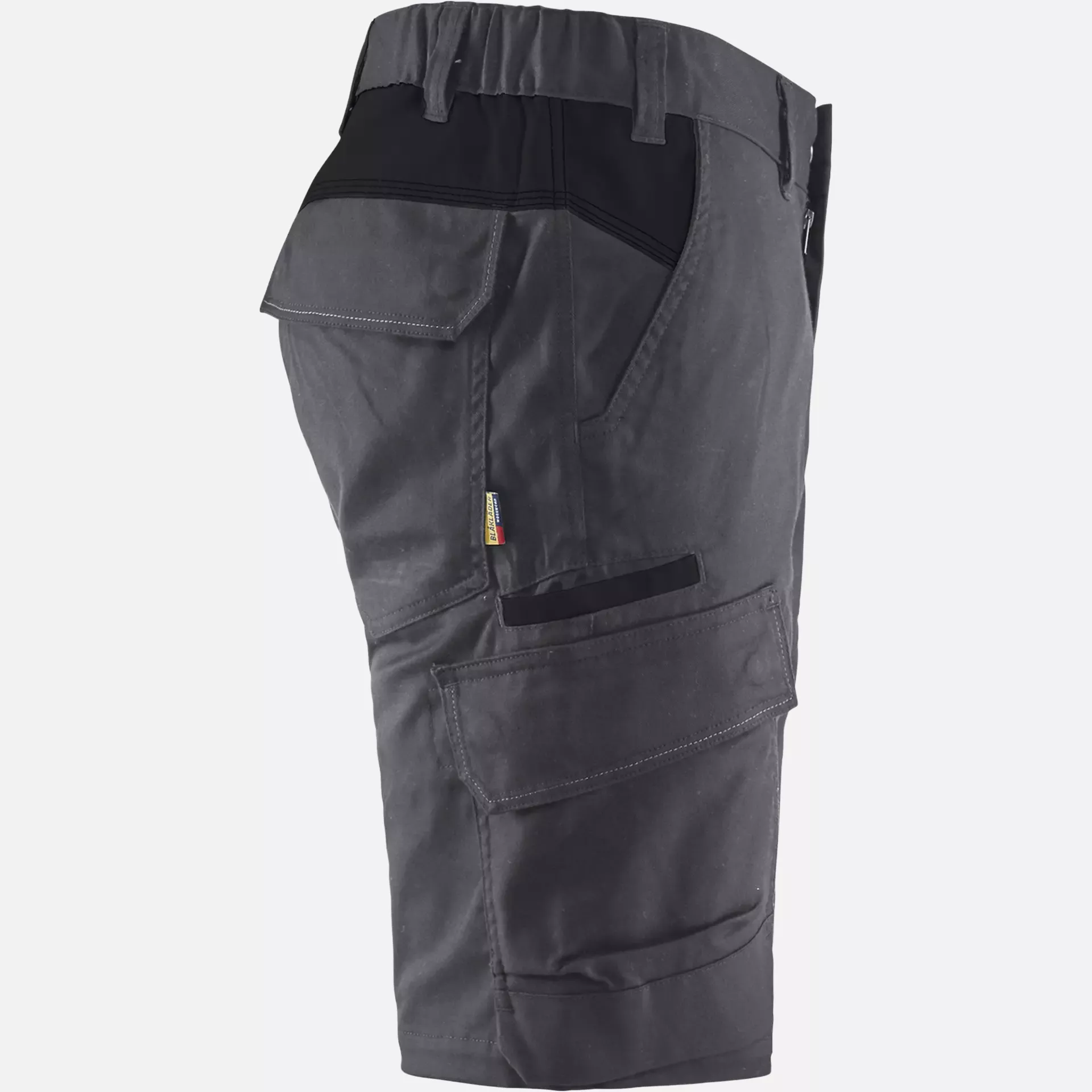Blaklader 144618329699, Industry Stretch Shorts, Medium Grey/Black, image 2