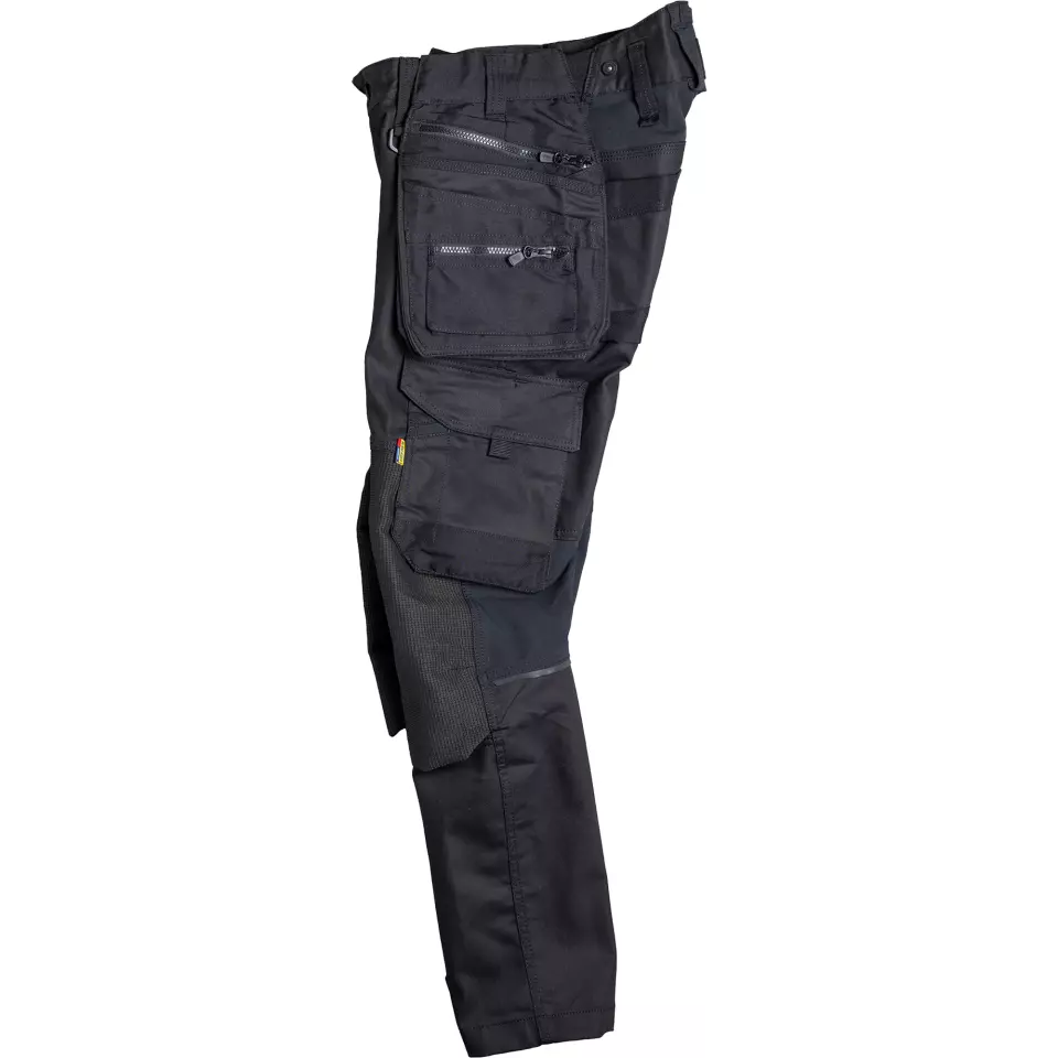 Blåkläder 197011499999, STRIKER Stretch Handwerker Arbeitshose, Schwarz/Schwarz, image 6, gallery thumbnail