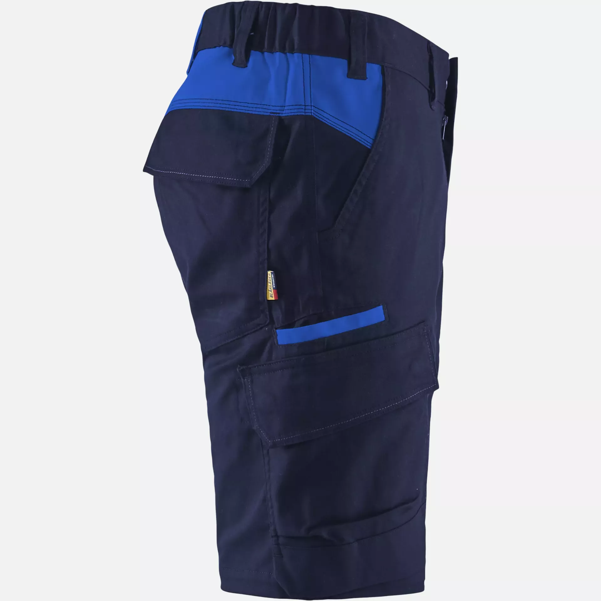 Blaklader 144618328985, Industry Stretch Shorts, Navy/Royal Blue, image 2