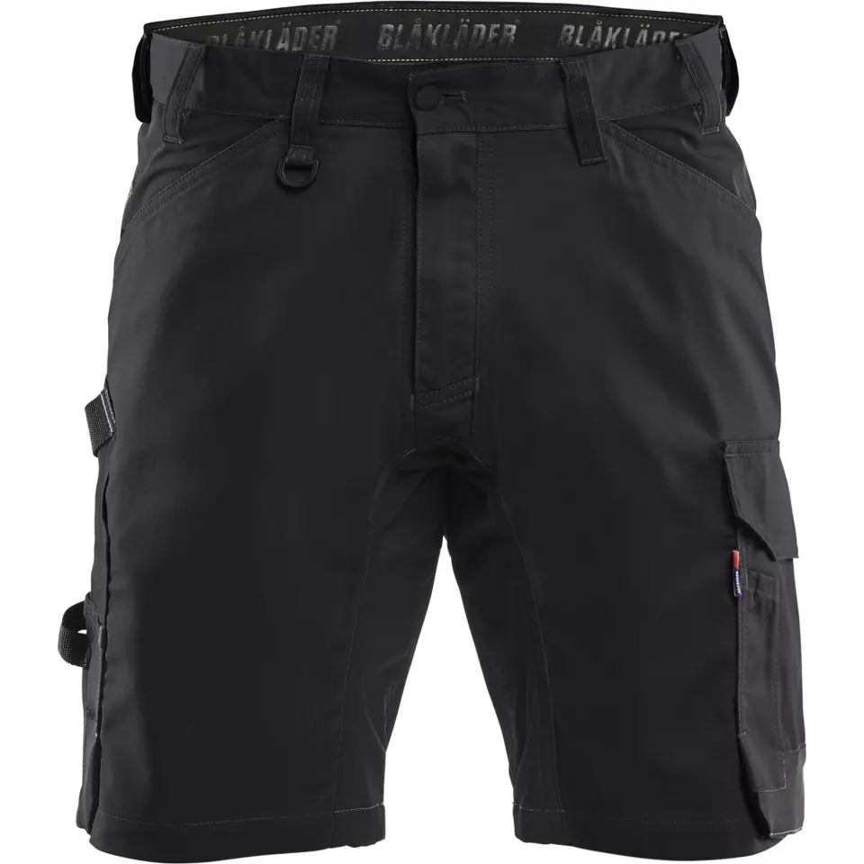 Blaklader 175318329900, Stretch Craftsman Shorts, Black