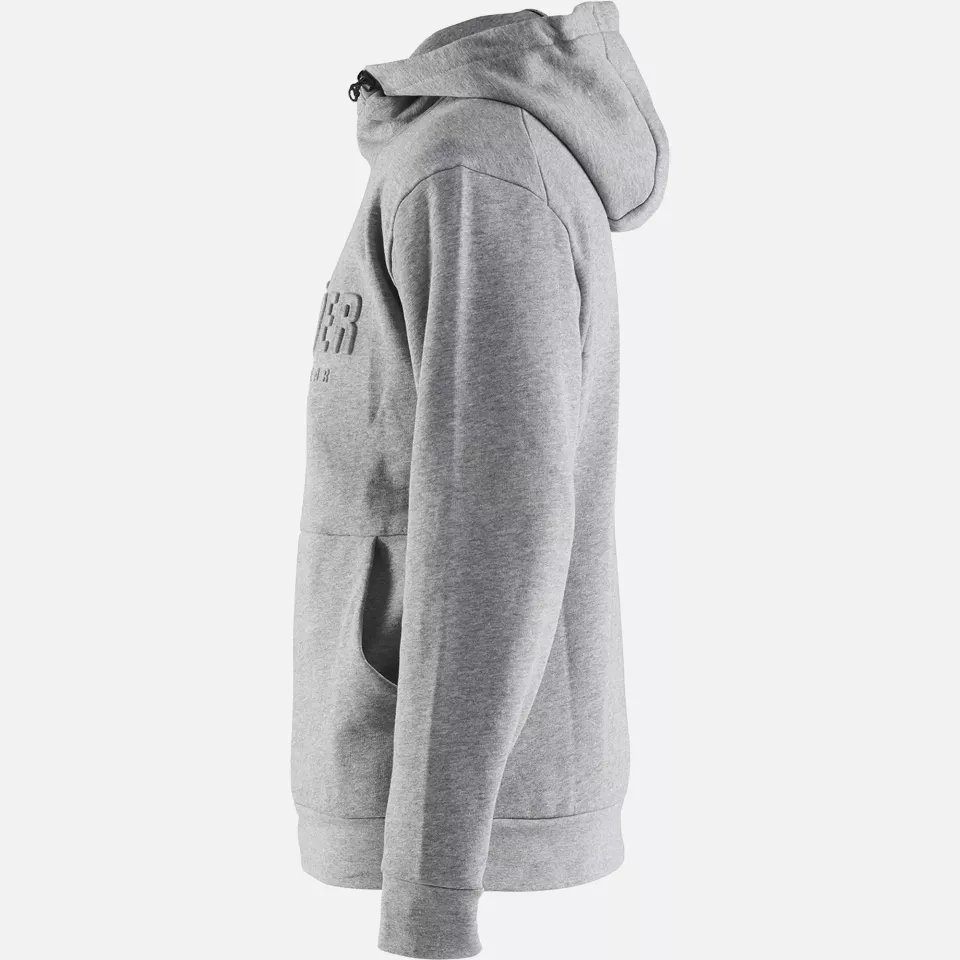 Blaklader 353011579000, 3D Kapuzen Sweatshirt, Grau Melange, image 3, gallery thumbnail