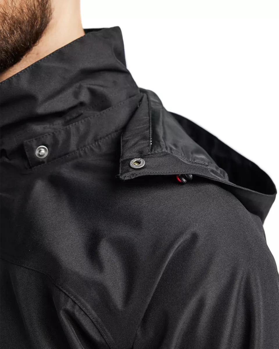 Blaklader 489019779956, Lined Lightweight Winter Jacket, Black/Red, image 5, gallery thumbnail