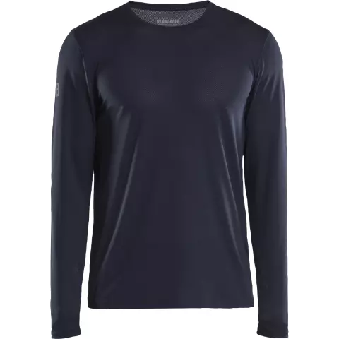 Blaklader Functional UV Protection Long Sleeve Shirt, Dark Navy