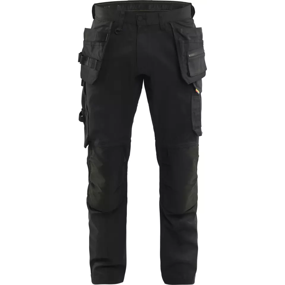 Blåkläder 175018329900, Stretch Craftsman Work Trousers, Black, image 1, gallery thumbnail