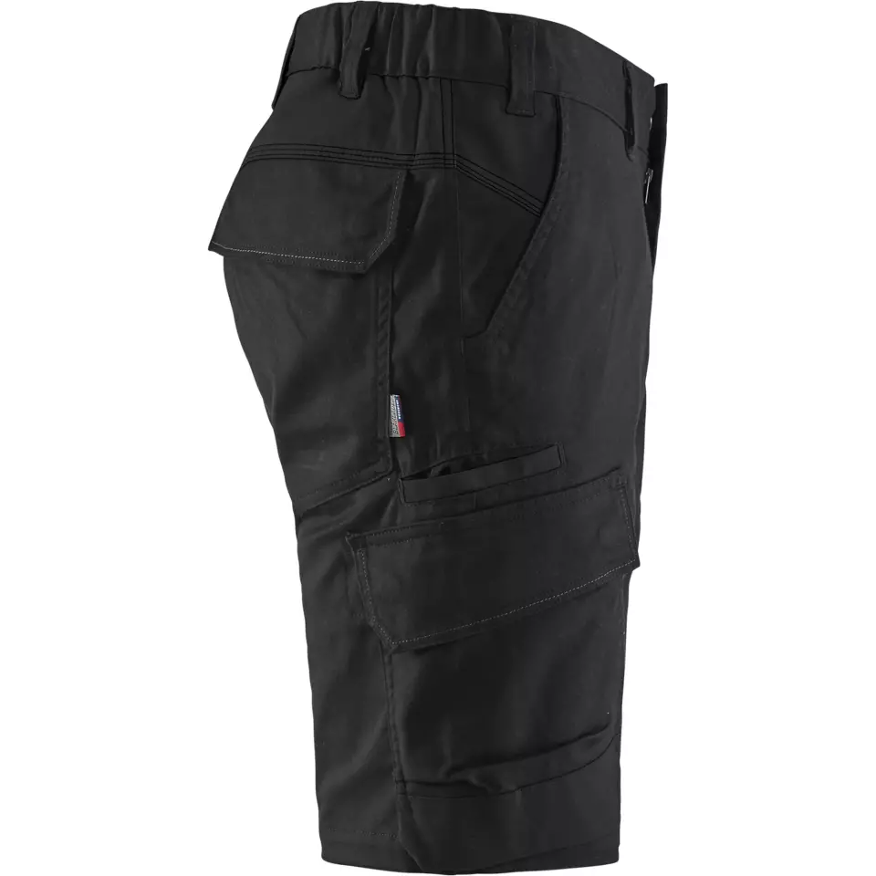 Blaklader 144618329900, Industry Stretch Shorts, Black, image 2, gallery thumbnail