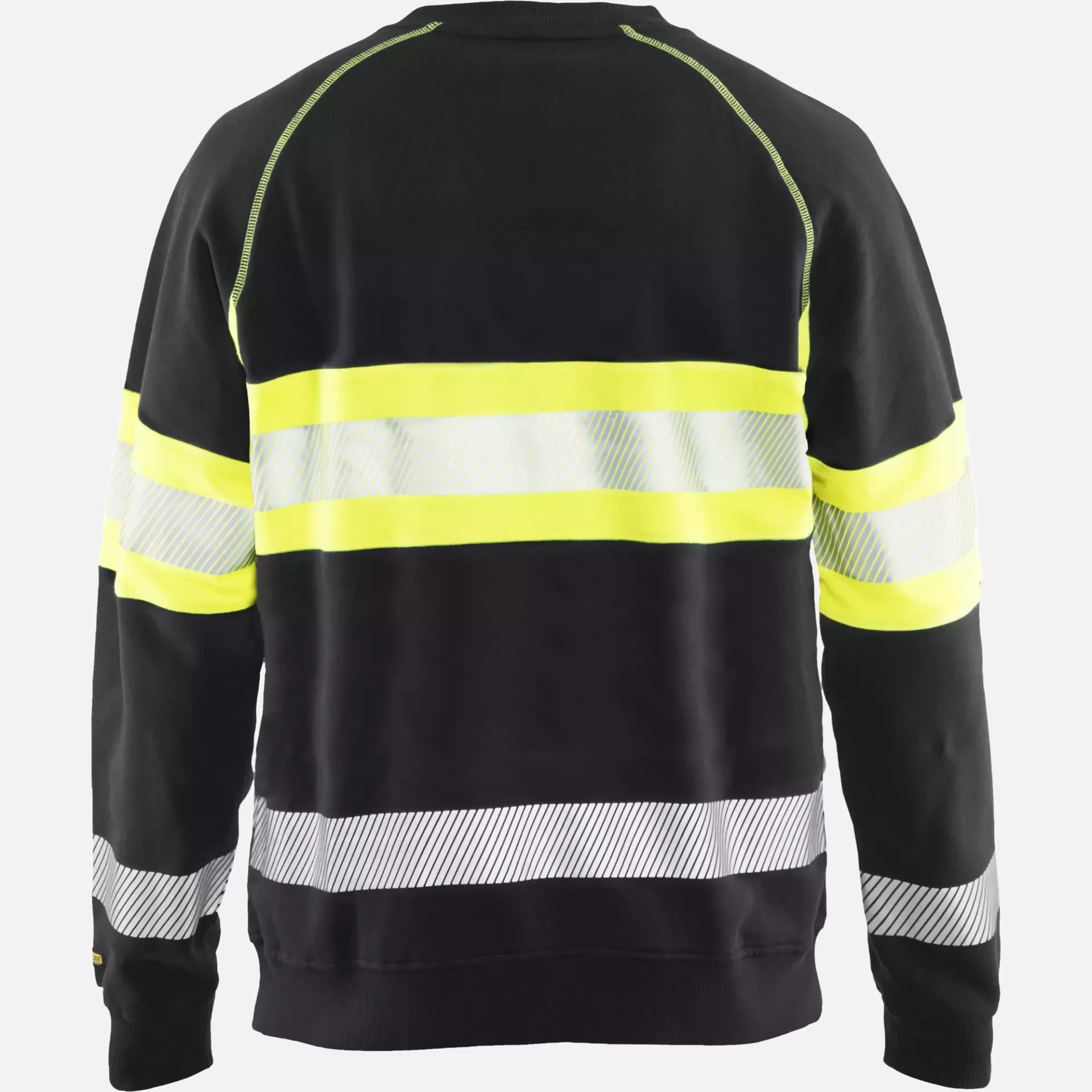 Blaklader 335911589933, High Vis Sweatshirt, Black/Yellow, image 4