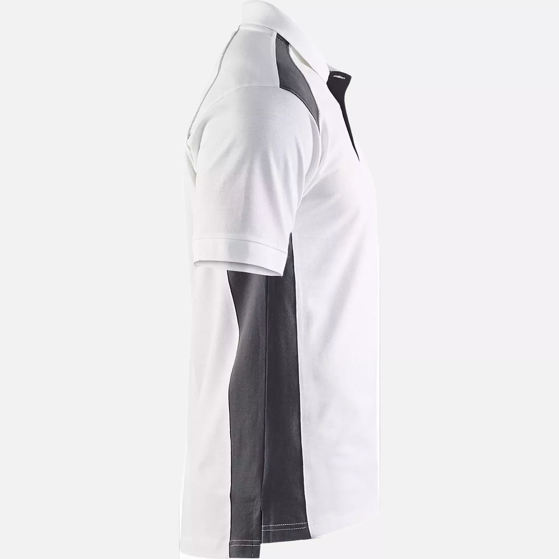 Blaklader 332410501098, Polo Shirt, White/Dark Grey, image 2