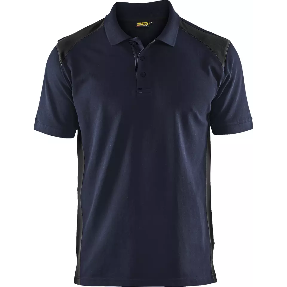 Blaklader 332410508699, Polo Shirt, Dark Navy/Black, image 1, gallery thumbnail