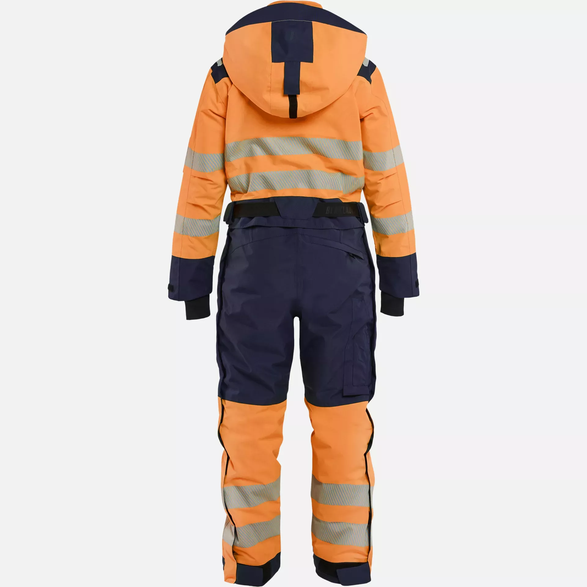 Blaklader 672619775389, Ladies Hi-Vis Winter Coverall, Hi-Vis Orange/Navy, image 4