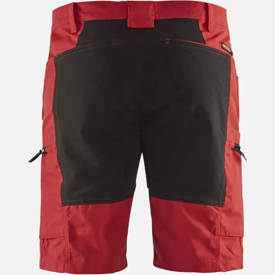Blaklader 144918455699, Stretch Shorts, Red/Black, image 4, gallery thumbnail